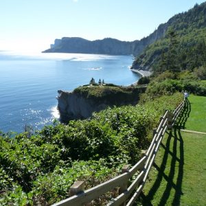 Parc National Forillon : le "Cap Bon-Ami" et le "Cap-Gaspé".