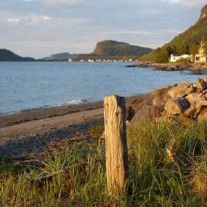 Saint-Fabien-sur-Mer : "l'Anse à Mercier" (Parc National du Bic).