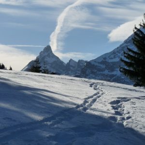 La vallée des Molliets et la Pointe Percée