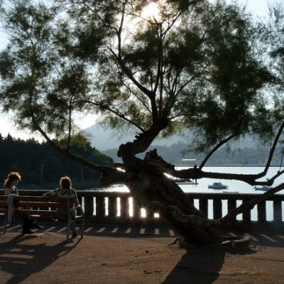 Entre Hendaye et Hondarribia : terrasse sur la Bidassoa